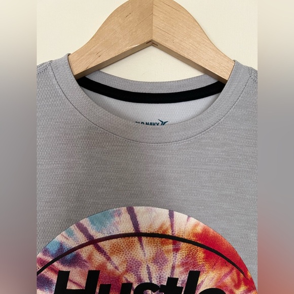Old Navy Active Kids Go Dry XL 14-16 Youth Gray Basketball Sports Shirt - Picture 16 of 17